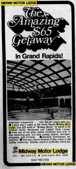 Midway Motor Lodge - Sep 02 1975 Article (newer photo)